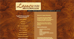 Desktop Screenshot of legacyrestoration.com